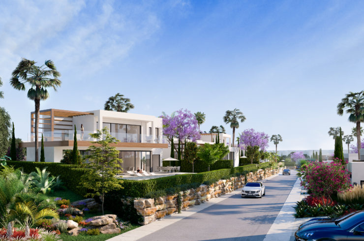 Nuevas modernas Villas en zona Atalaya Golf